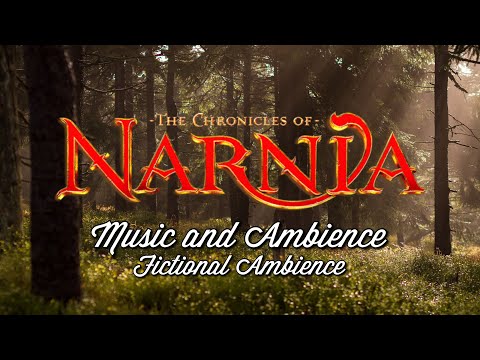 The Chronicles of Narnia Music & Ambience | Forest Sounds with Movie Soundtrack •ASMR• [1h]