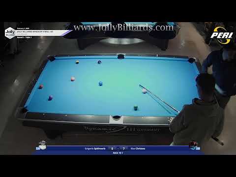 Grigoris Spithouris vs Ilias Christou (Race to 7)