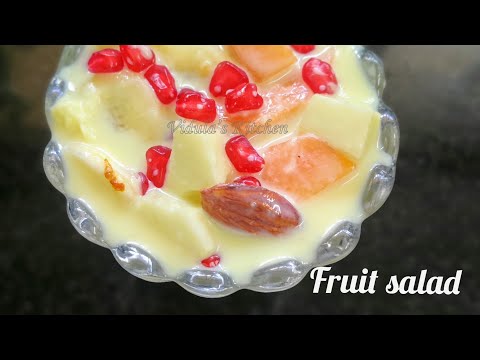 #fruit salad #fruitcustard #custard #fruitsalad #mix fruit salad