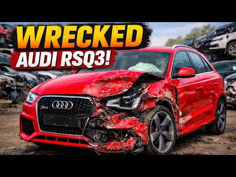 I BOUGHT A DAMAGED AUDI RSQ3 FROM COPART FOR LESS THAN A 1.4 VAUXHALL ASTRA TURBO! #budgetbuild