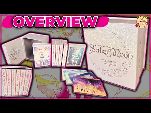 Sailor Moon (Naoko Takeuchi Collection) Manga Box Set 1 Unboxing & Overview