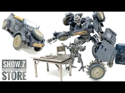 Toyworld WWII BARRICADE Transformers Roadblock Alert Review