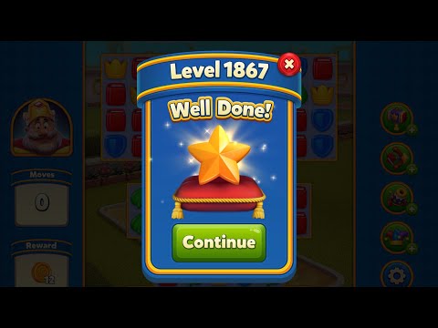 Royal Match - King Robert - Level 1867