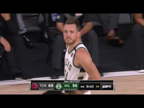Pat Connaughton Full Play vs Toronto Raptors | 08/10/20 | Smart Highlights