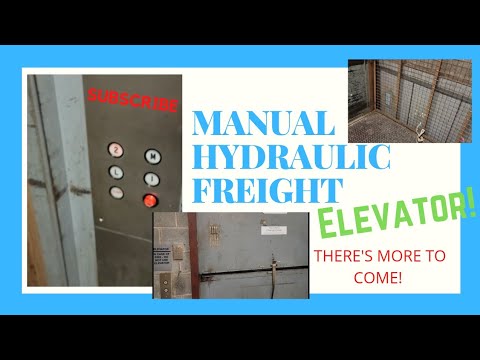 HYDRAULIC FREIGHT ELEVATOR