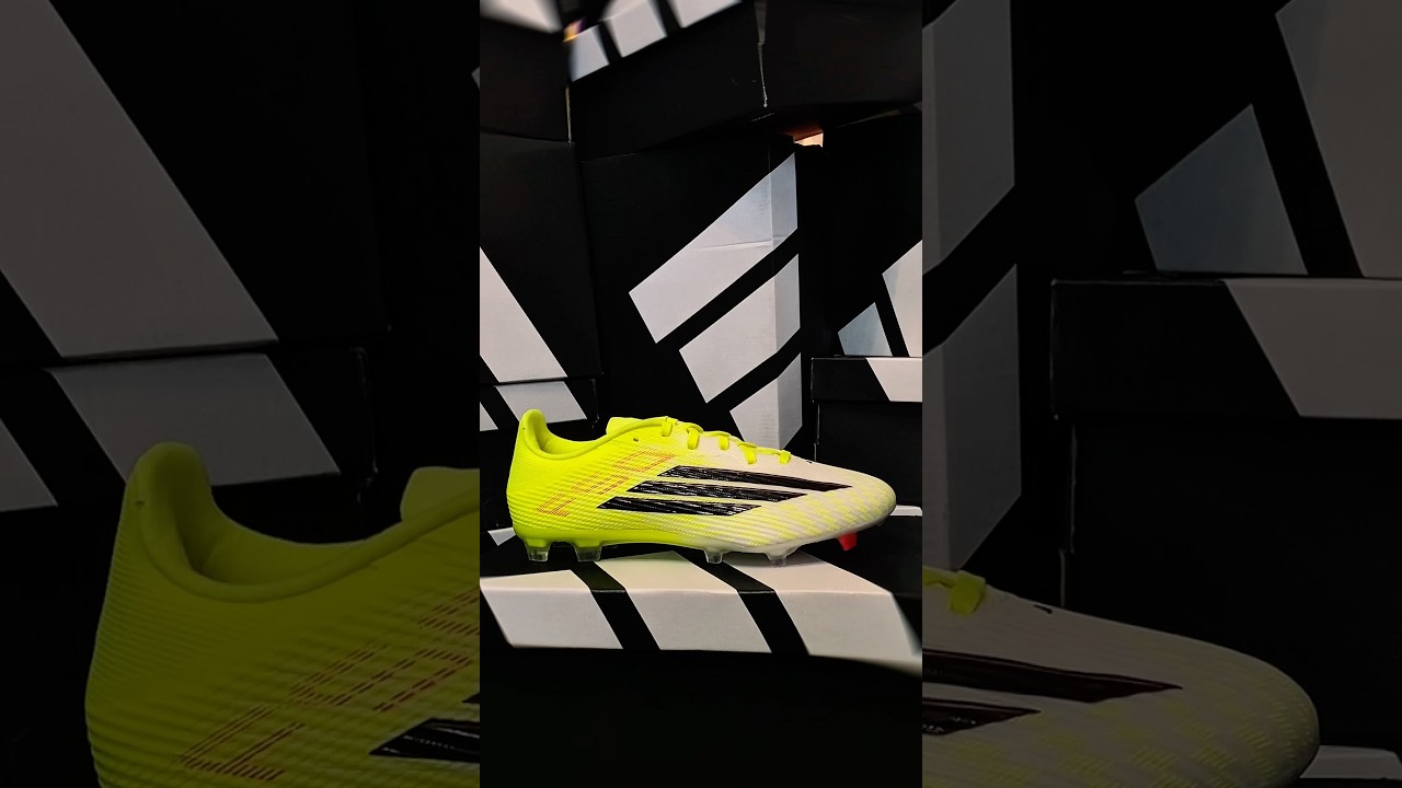 Giày Bóng Đá Adidas F50 league FG/MG Born For Goalds  - Xanh Chuối JR8995