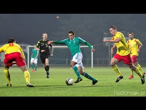 Skrót meczu Znicz Pruszków - Radomiak Radom. II liga sezon 2013/2014.