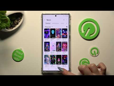 How to Change Device Theme on Samsung Galaxy S23 Ultra - Add New Theme