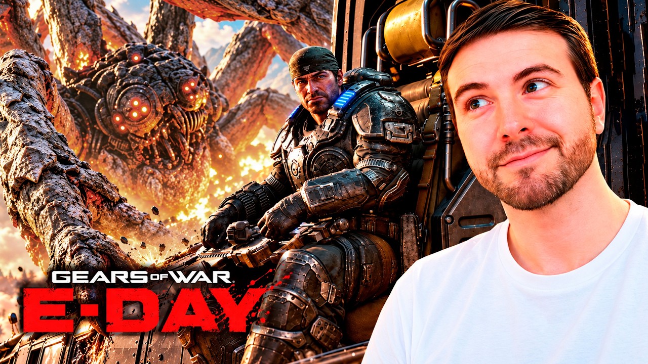 Gears Of War E-DAY es una PELICULA