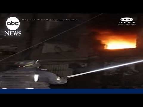 Ukraine launches massive drone strike on Russia