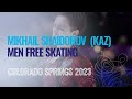Mikhail SHAIDOROV KAZ Men Free Skating Colorado Springs 2023 FigureSkating