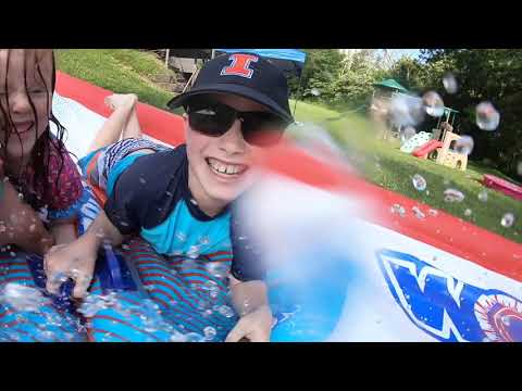 WOW Super Slide water fun!