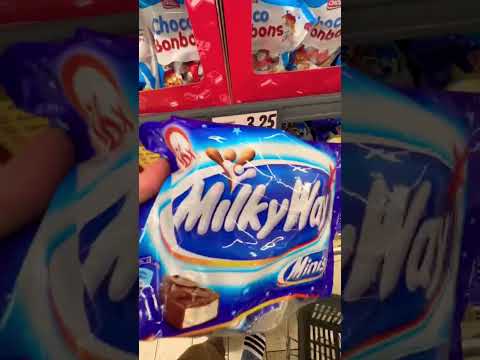 MILKYWAY MINIS CHICOLATE - SUBSCRIBE FOR MORE #asmr #shorts #short #viral #youtubeshorts #best