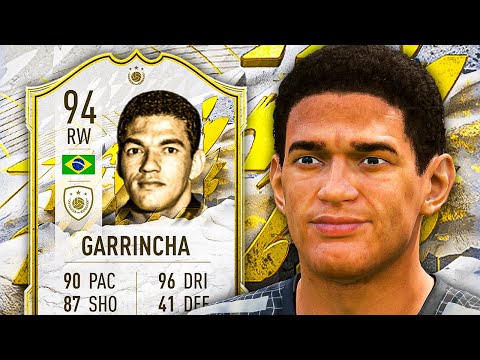 IS HE WORTH 17 TOKENS? 🤔 94 ICON GARRINCHA PLAYER REVIEW! - FIFA 22 Ultimate Team