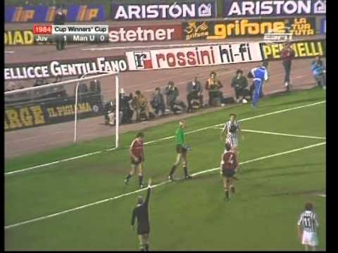 25/04/1984  Cup Winners Cup Semi Final 2nd leg JUVENTUS v MANCHESTER UNITED