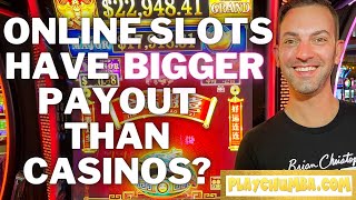 🔴 Online Slots have BIGGER Payout than Casinos