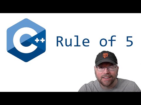 C++  Tutorial: Rule of 5  [move constructor, move assignment operator]