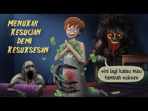 Persaingan Kotor Perias Pengantin - Ingin Laris  malah Menangis #HORORMISTERI | Animasi Kartun Hantu