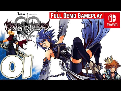 KINGDOM HEARTS HD 2.8 Final Chapter Prologue Cloud Version | Full Demo Walkthrough | No Commentary
