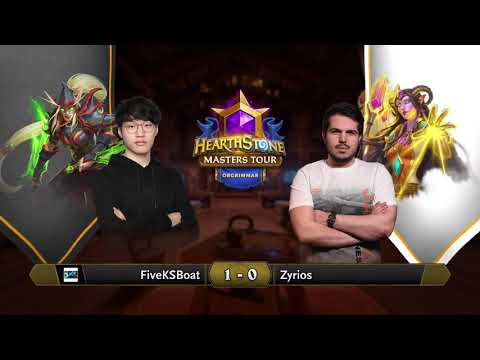 FiveKSBoat vs Zyrios | Swiss Round 6 | Hearthstone Masters Tour Orgrimmar