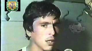 Independiente 1 vs River Plate 1 Nacional 1981 Carlos Fren, Daniel Pasarella FUTBOL RETRO TV