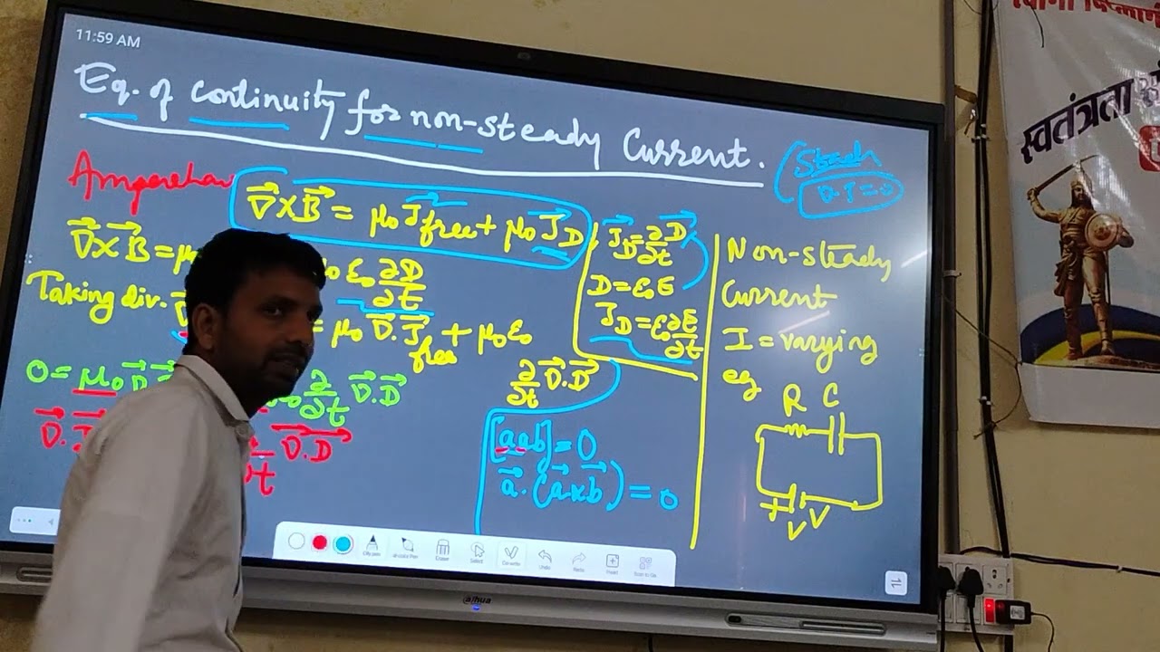 Equation of Continuity for Steady Current