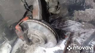 замена датчика ABS  audi A6C5 allroad