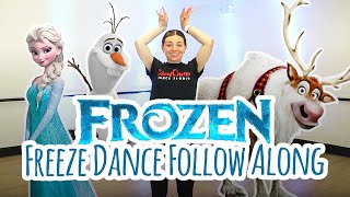 Frozen Freeze Dance Follow Along Toddler Game