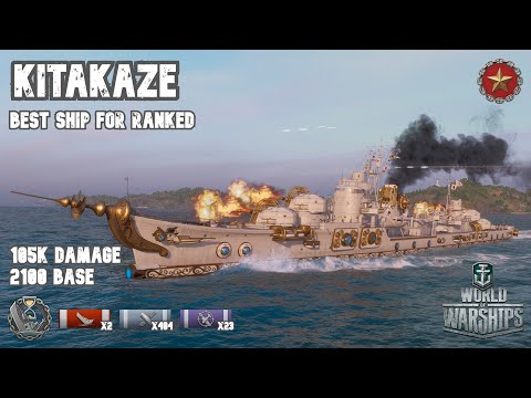 Kitakaze - Best Ship for Ranked (Ranked)
