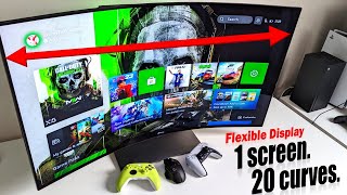 The BEST Gaming TV for PS5, Xbox & PC that can BEND!