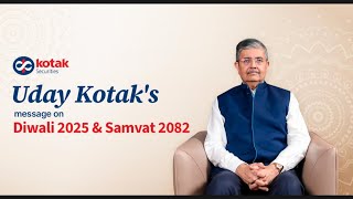 Uday Kotak’s Diwali Message 2025 - Outlook for Samvat 2082