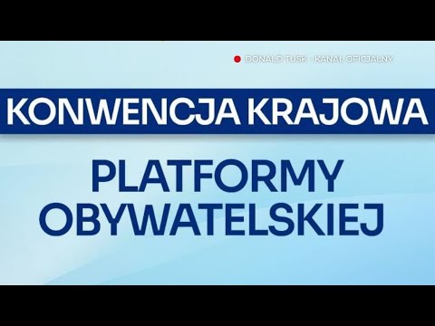 Donald Tusk: Konwencja krajowa Platformy Obywatelskiej, 25.10.2025