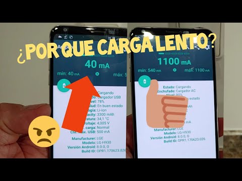 Móvil carga muy lento, ¿por qué?