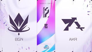 LFL Division2 Spring Split 2023 - W4D2 - BGN vs AKR