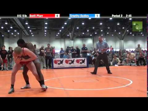 Men 84 KG / 185 lbs - Brett Pfarr vs. Timothy Dudley