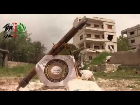 استهداف تحصينات قوات النظام في جبل دورين في ريف اللاذقية بواسطة قذائف الهاون من قبل اللواء العاشر في الساحل