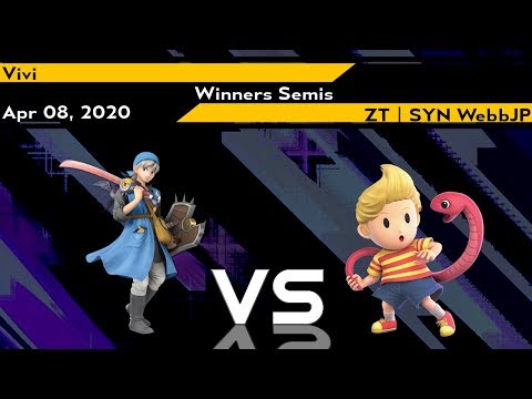 [Smash Ultimate] XeNOwifi 4 (W.Semis) - Vivi vs ZT | SYN WebbJP
