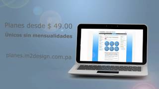 preview picture of video 'M2Design - Diseño Web Panamá - más que publicidad'