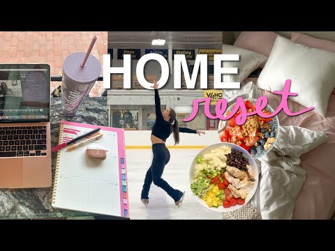 POST-TRIP RESET🥒🏠 back into routine after vacation, healthy habits + prep for another trip?! ✈️