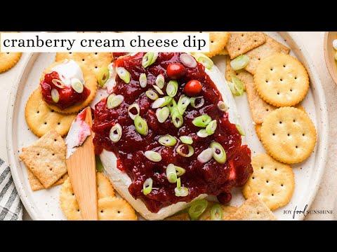 Cranberry Cream Cheese Dip