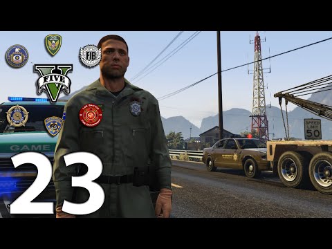 GTA V ★Emergency Services★Episode 23| LSPDFR| Why are you running?