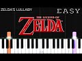 Zelda’s Lullaby - The Legend Of Zelda: Ocarina Of Time | EASY Piano Tutorial | Arr. Torby Brand