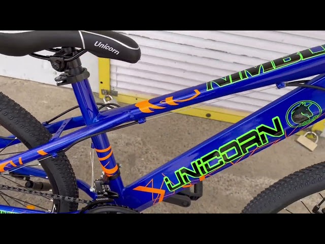 Велосипед Nimble 24 Синій