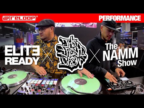 The FreshCrew & Friends @ Namm 2024 – Reloop ELITE Setup & Reloop Buddy (Performance)