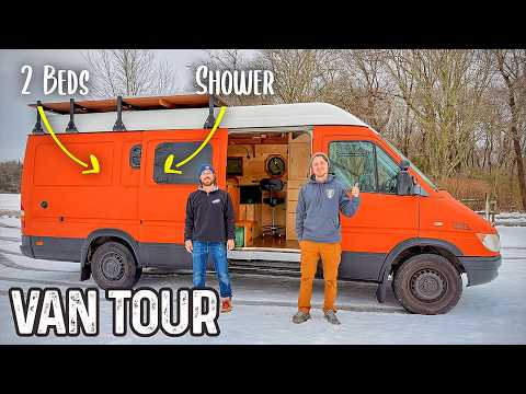 Full-Time Van Life in a CLASSIC T1N Sprinter?! You Won't Believe This Build!