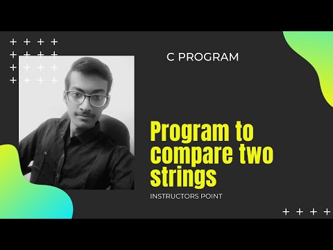 Write A Program To Compare Two String Using Function In C Language