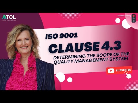 ISO 9001 Quality Management Systems | Understanding Clause 4 3