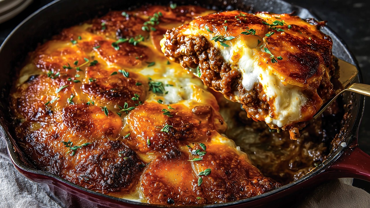 If you have potatoes and ground beef… make THIS for dinner!