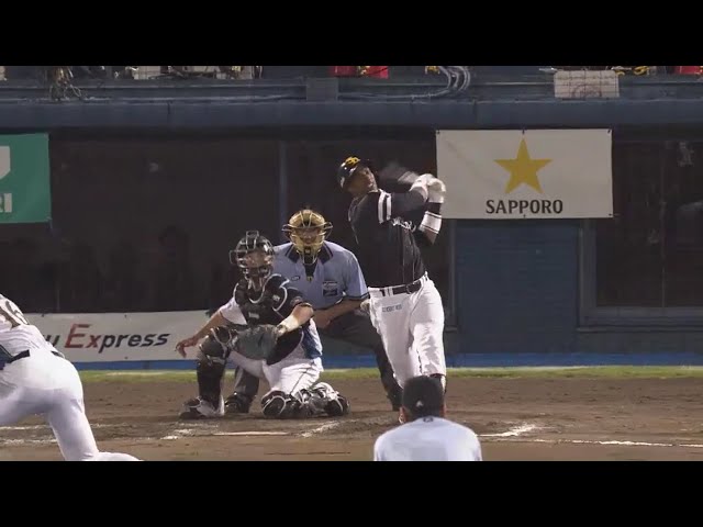 【5回表】ホークス・グラシアルの来日初ホームランはレフトスタンド中段に入る2ラン!! 2018/8/21 F-H