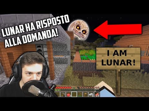 LUNAR HA RISPOSTO ALLA NOSTRA DOMANDA!!! (INCREDIBILE) - Minecraft ITA